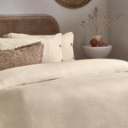 Lark Cotton Muslin Duvet Cover Set