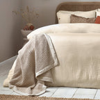 Lark Cotton Muslin Duvet Cover Set