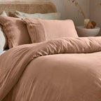 Lark Cotton Muslin Duvet Cover Set