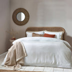 Lark Cotton Muslin Duvet Cover Set