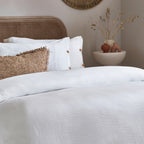 Lark Cotton Muslin Duvet Cover Set