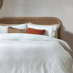 Lark Cotton Muslin Duvet Cover Set