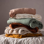 Lark Muslin Cotton Throw
