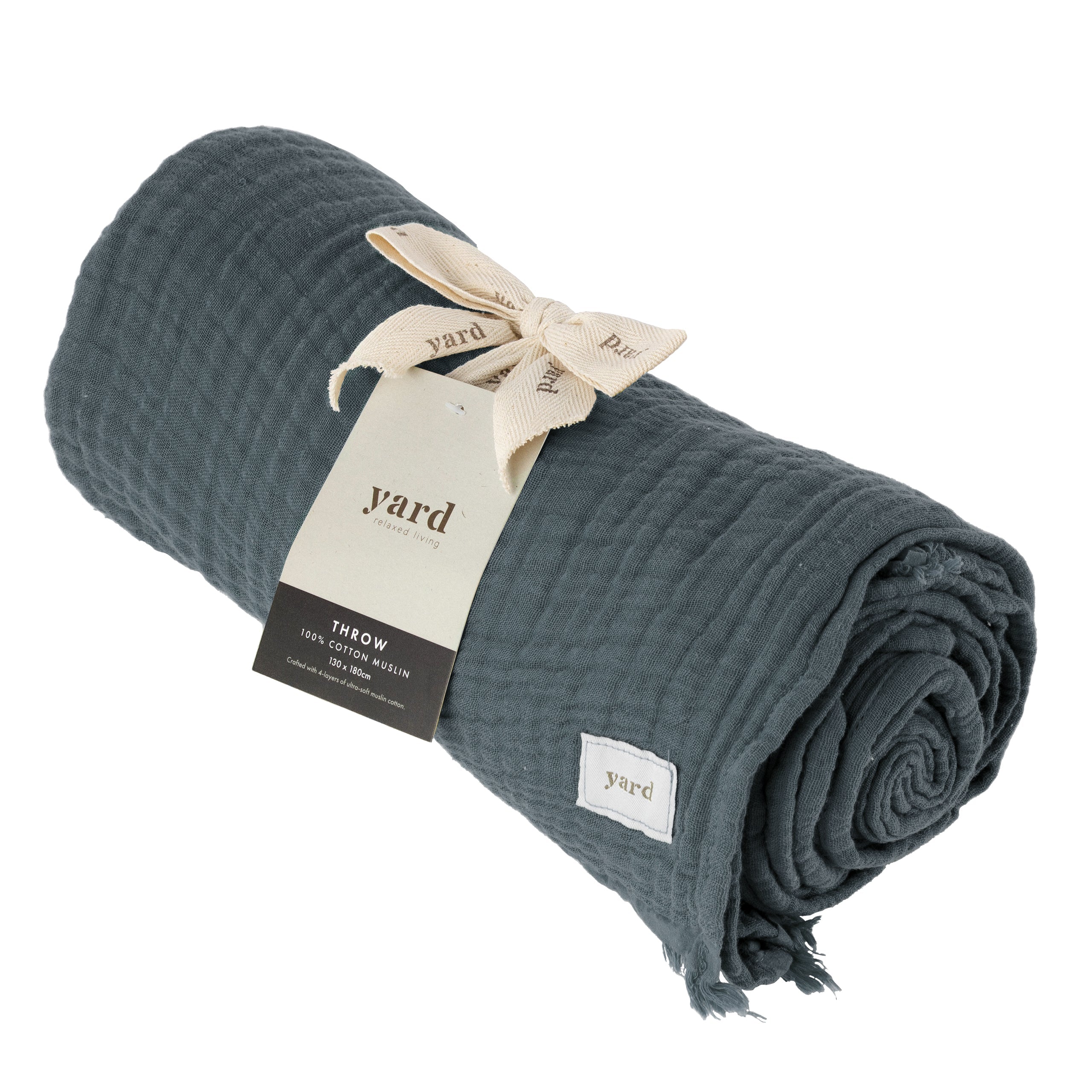 Lark Muslin Cotton Throw