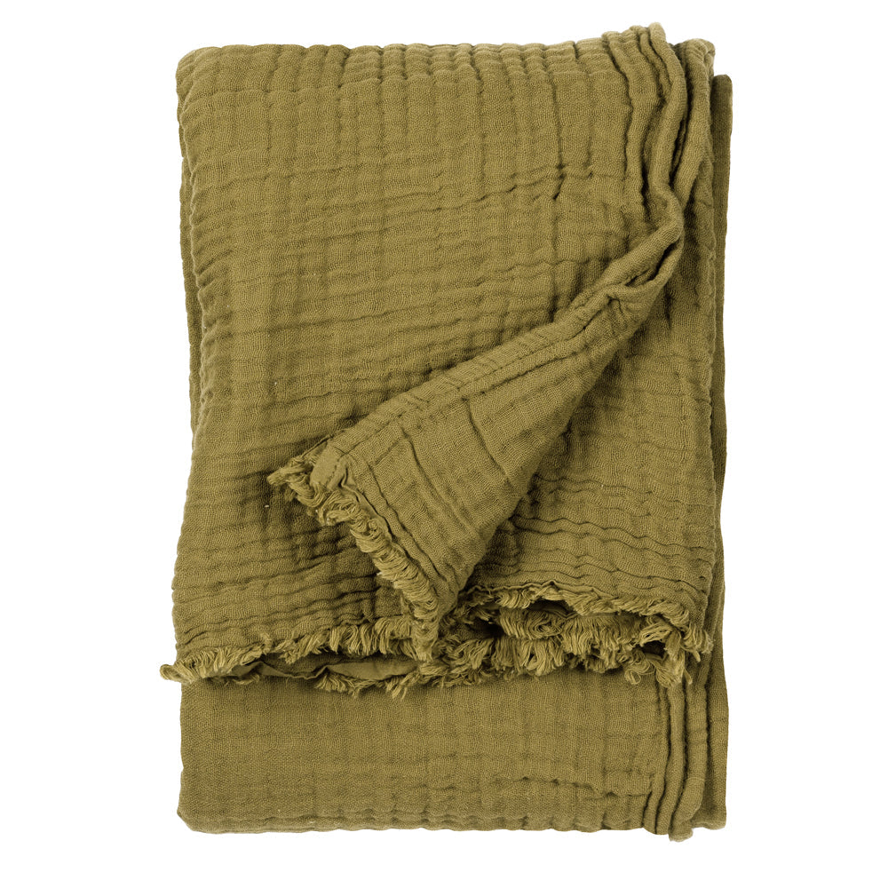 Lark Muslin Cotton Throw