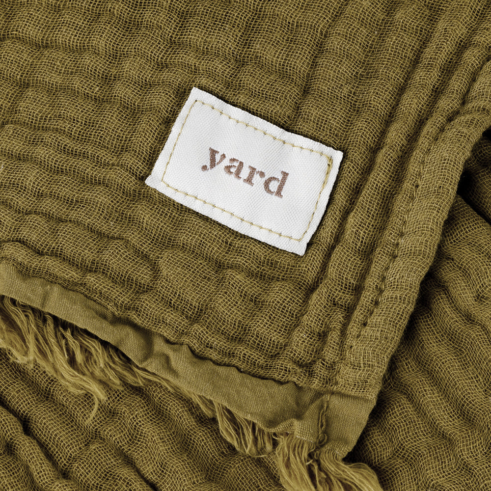 Lark Muslin Cotton Throw