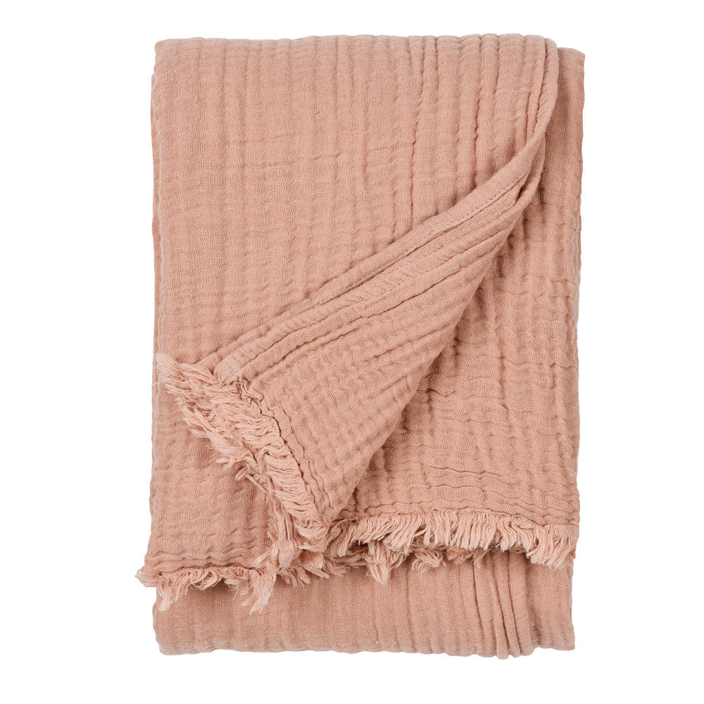 Lark Muslin Cotton Throw