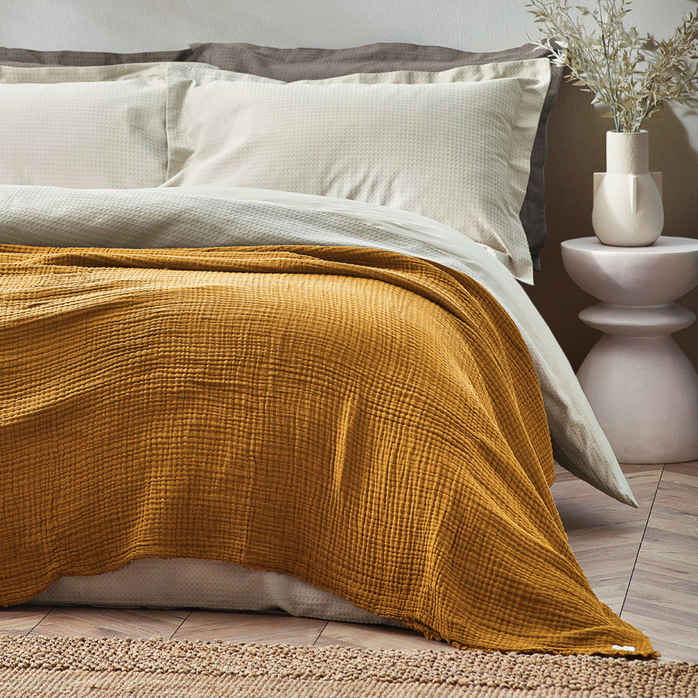 Lark Muslin Cotton Oversized Throw