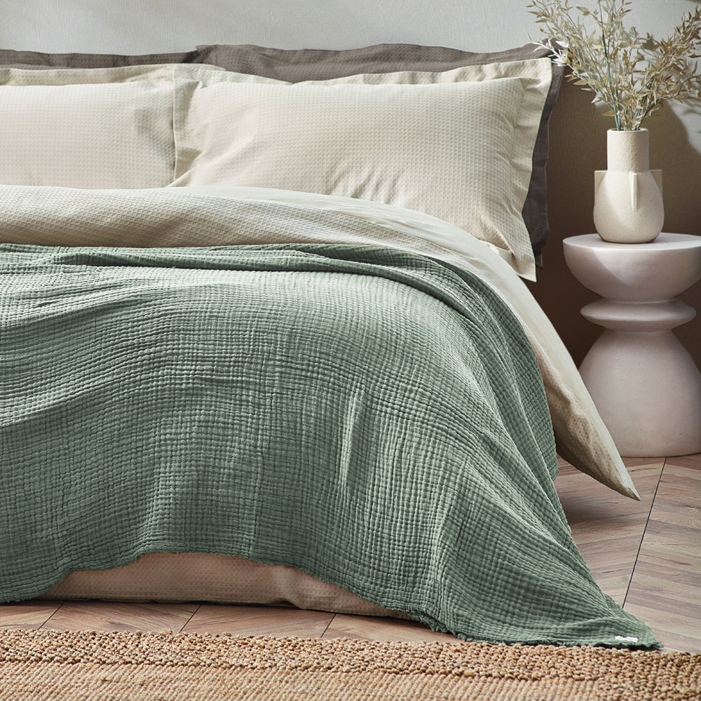 Lark Muslin Cotton Oversized Throw
