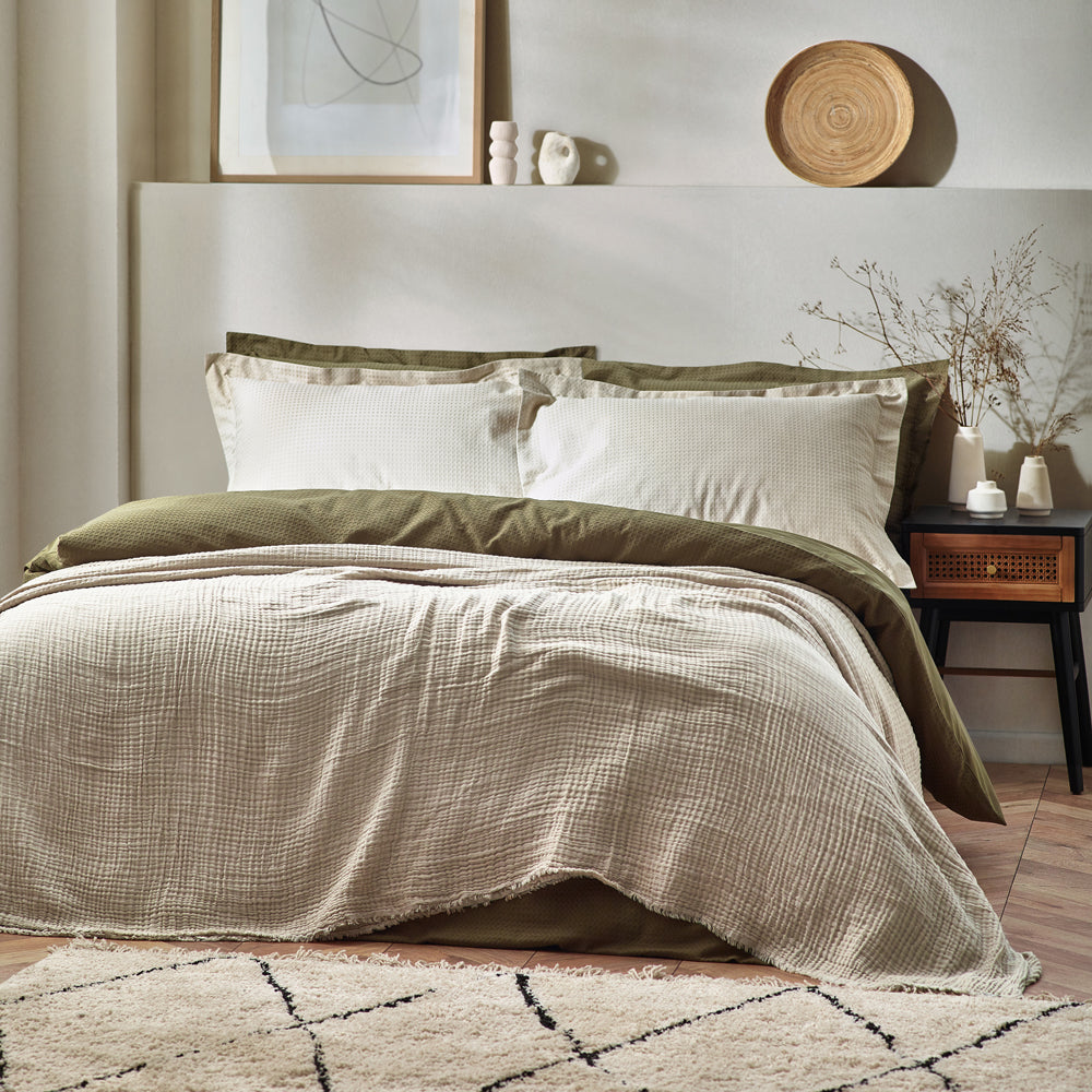 Lark Muslin Cotton Oversized Throw