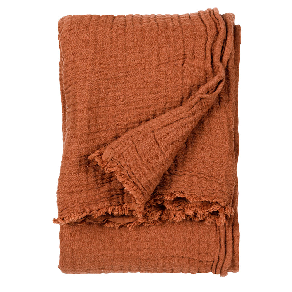 Lark Muslin Cotton Oversized Throw