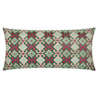 Laurel Embroidered Velvet Cushion