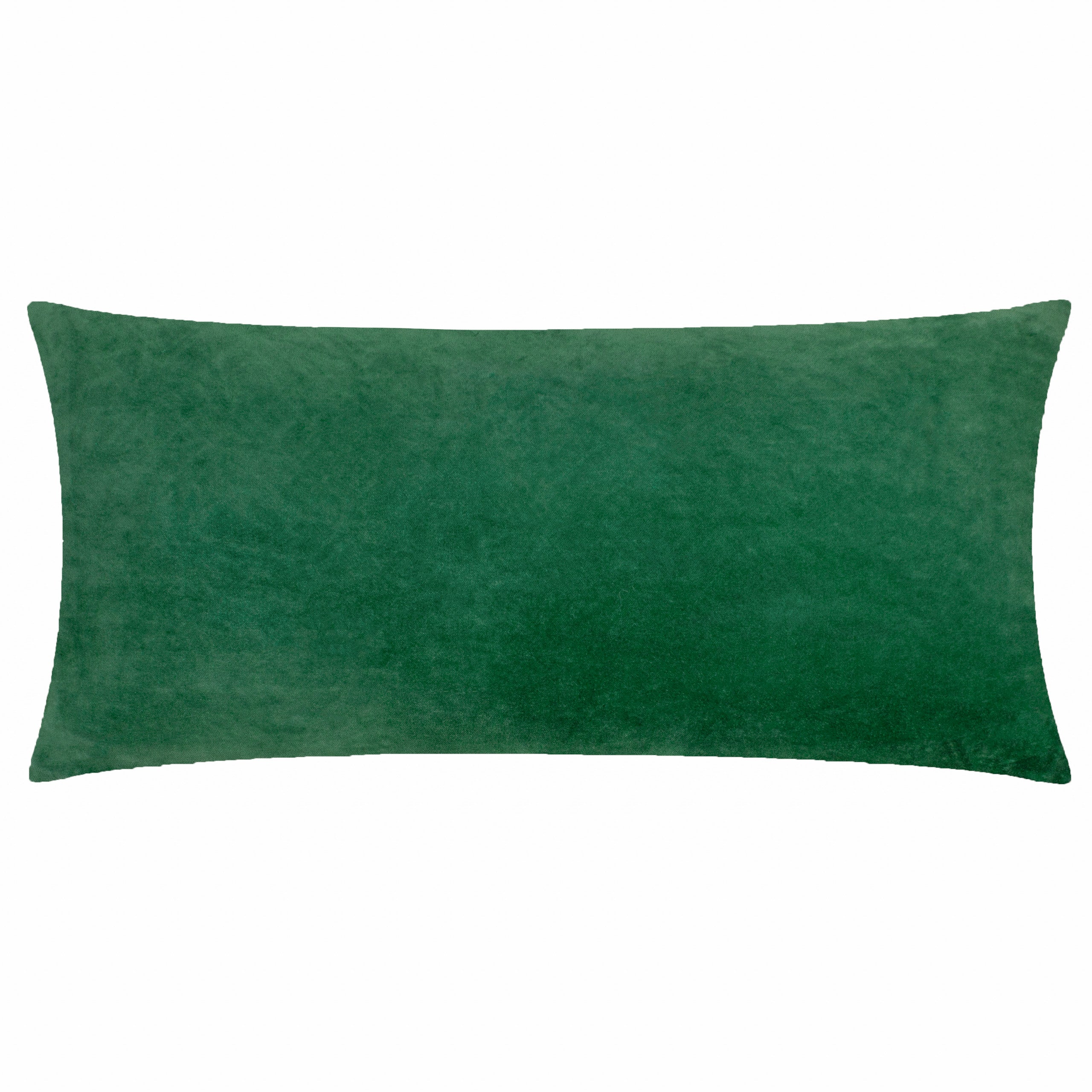 Laurel Embroidered Velvet Cushion