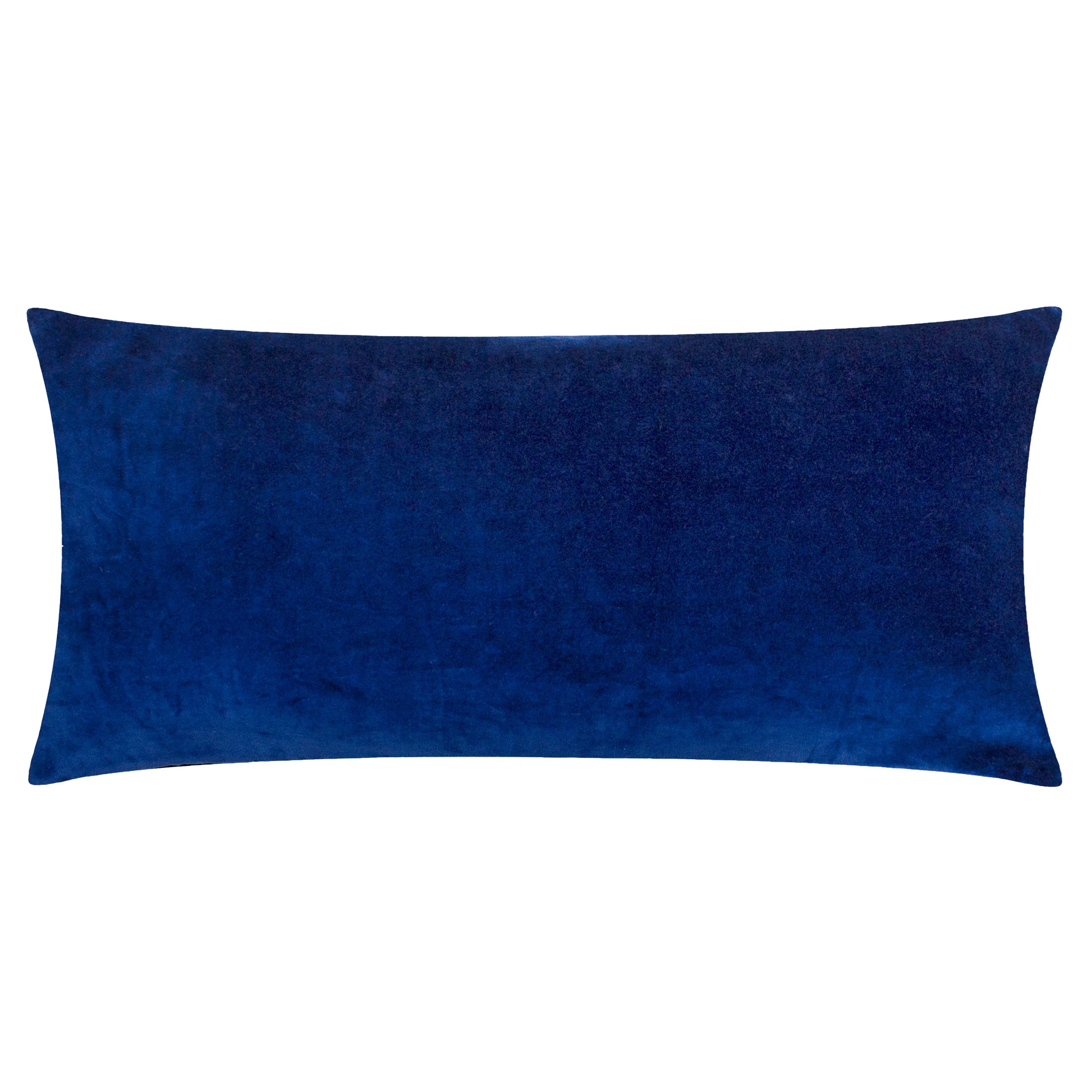 Laurel Embroidered Velvet Cushion