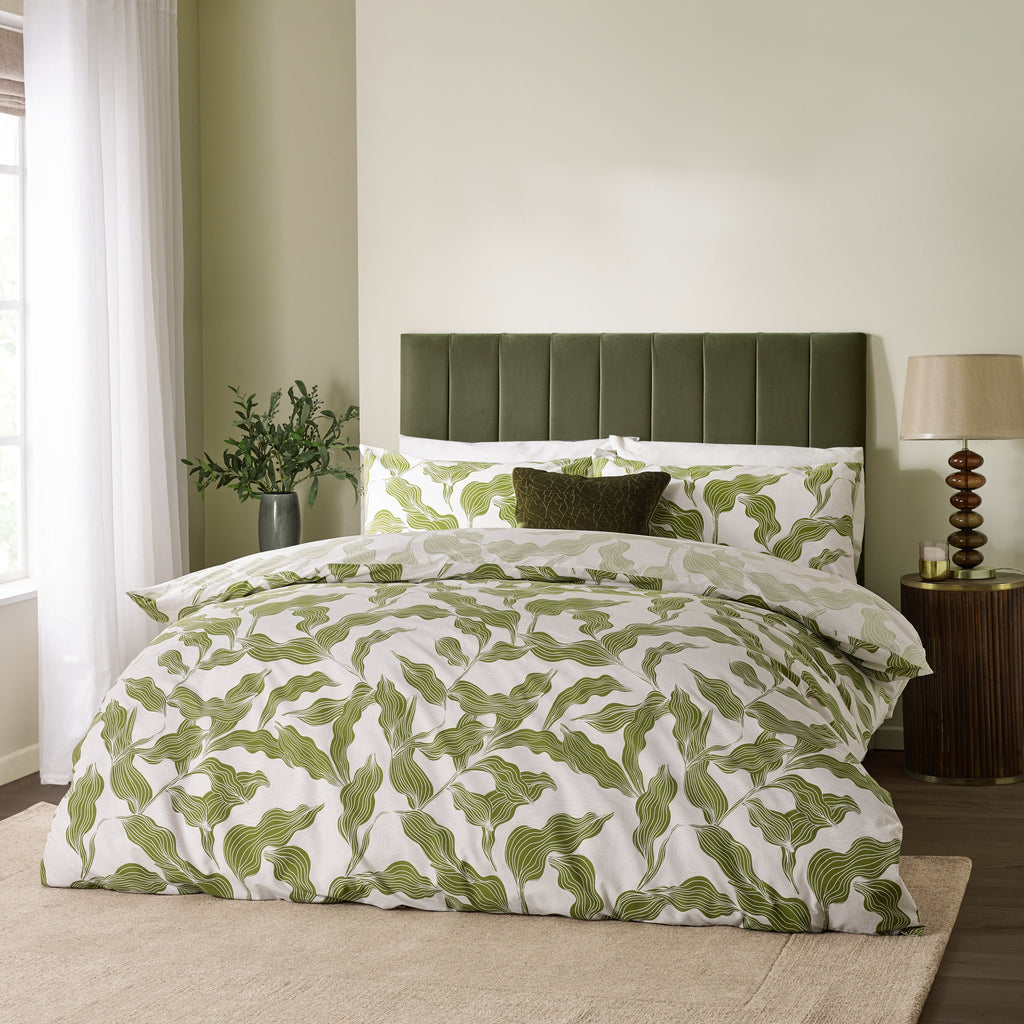 Lauro Printed Reversible Duvet Cover Set