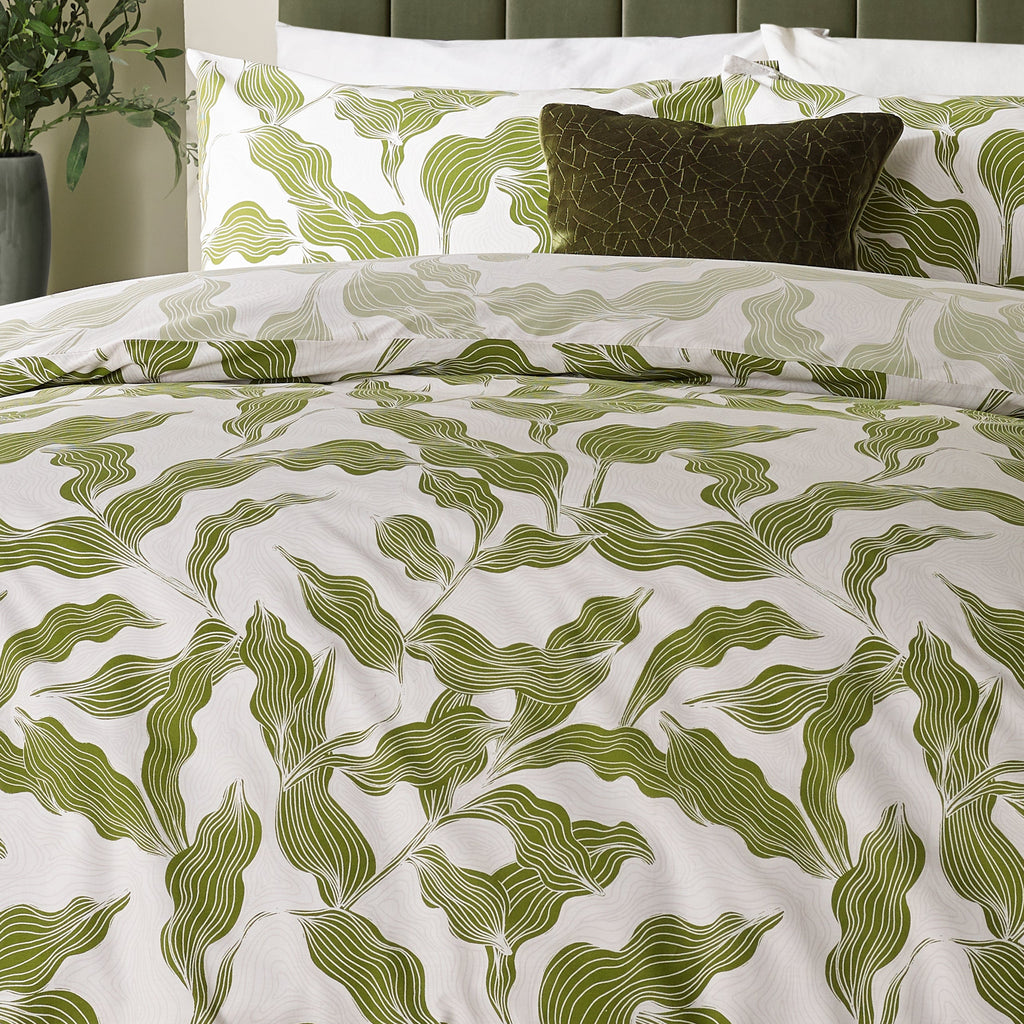 Lauro Printed Reversible Duvet Cover Set