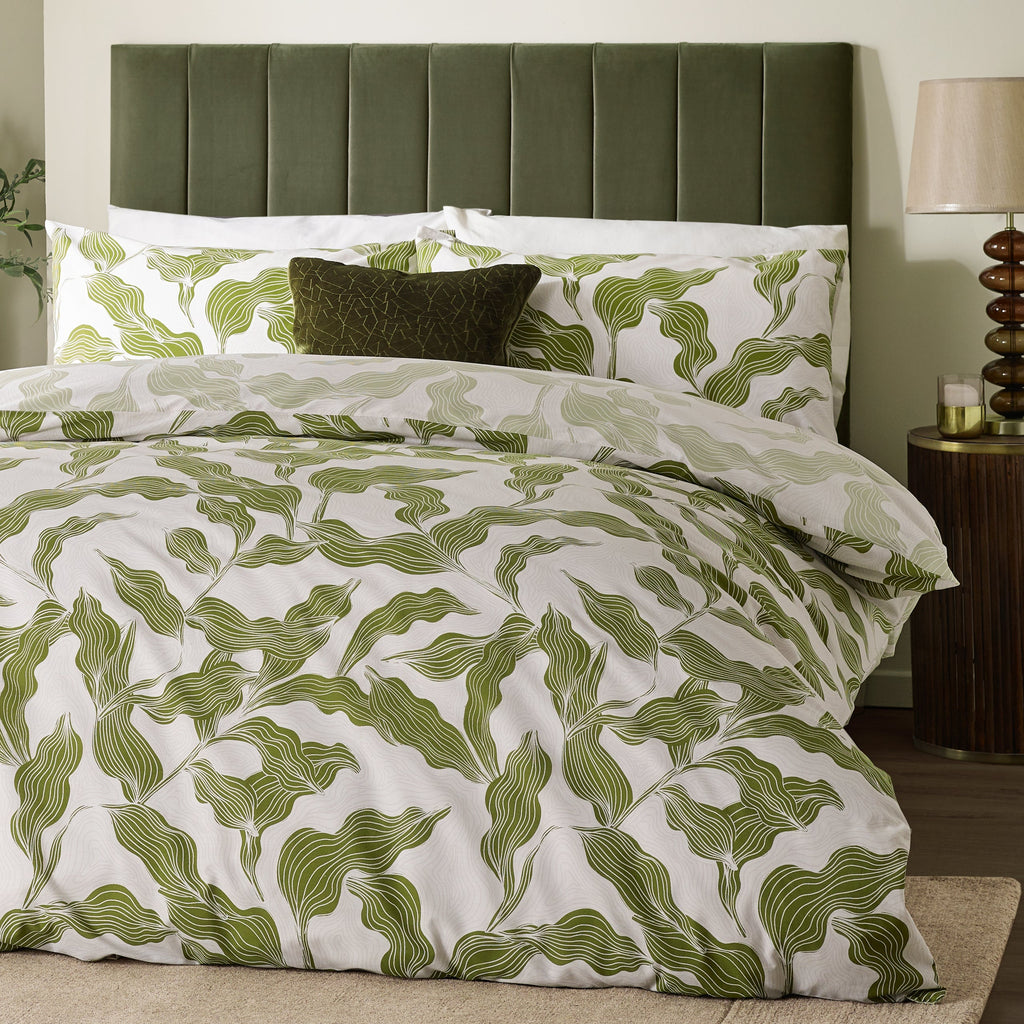 Lauro Printed Reversible Duvet Cover Set