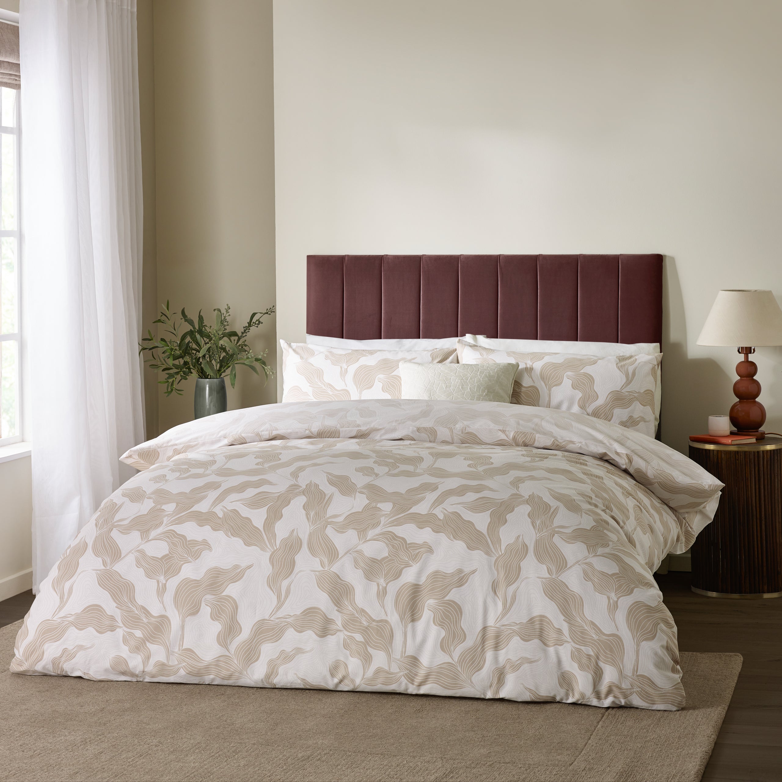 Lauro Printed Reversible Duvet Cover Set