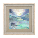 Lavender Lane Framed Print