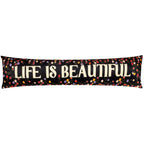 La Vida Life Is Beautiful Velvet Draught Excluder