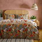 La Vida Festive Reversible Duvet Cover Set