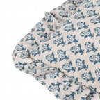 Lulah Block Printed Ruffle Cushion