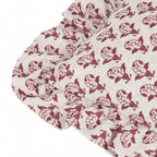 Lulah Block Printed Ruffle Cushion