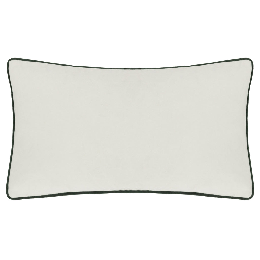 Lodge Wood Fox Embroidered Cushion