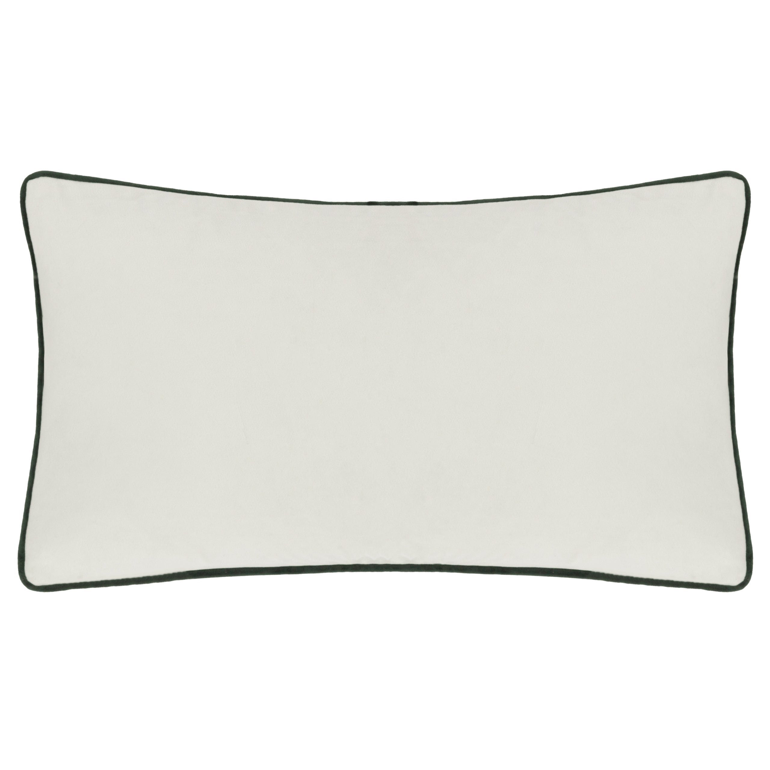 Lodge Wood Fox Embroidered Cushion