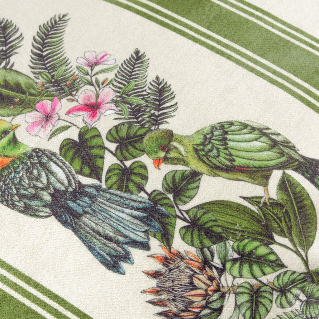 Leilani Printed Chenille Cushion