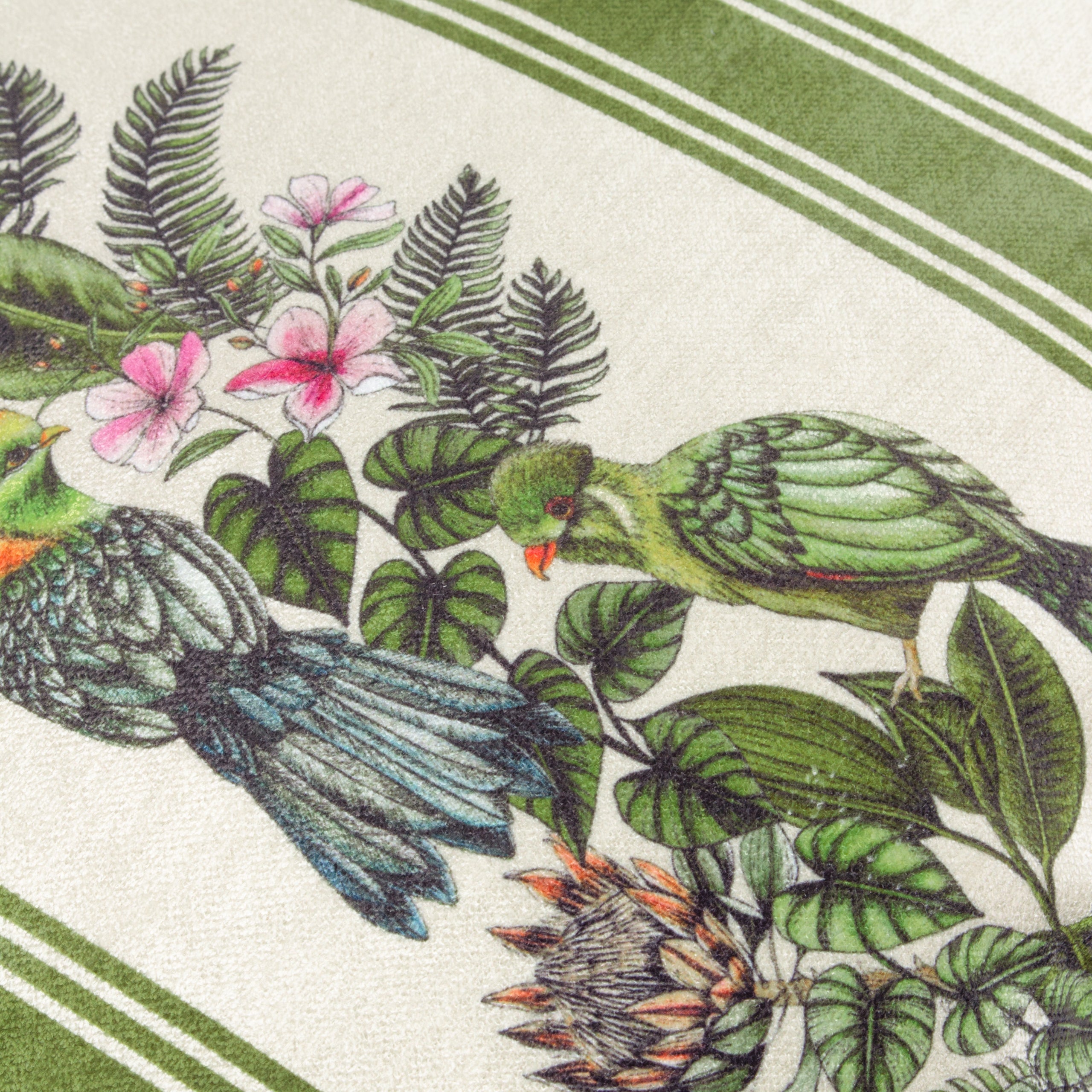 Leilani Printed Chenille Cushion