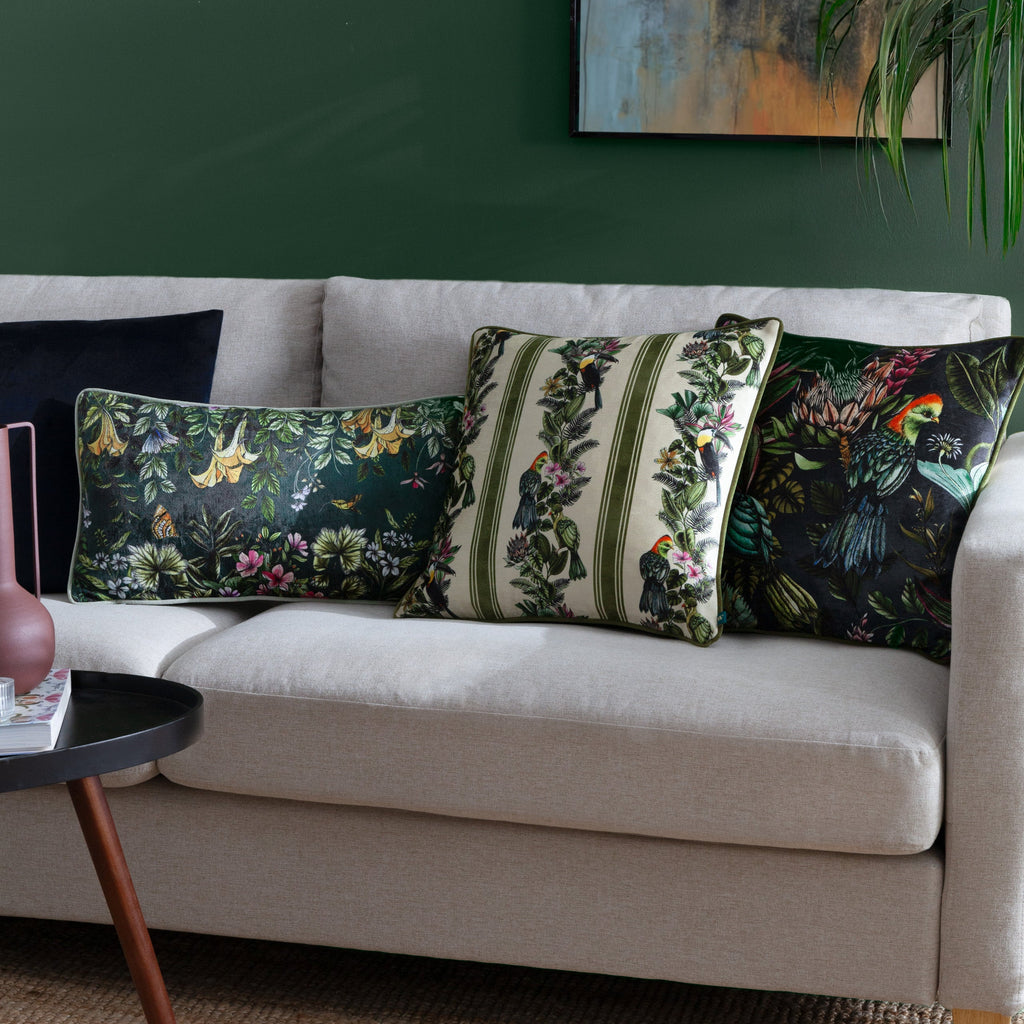 Leilani Printed Chenille Cushion