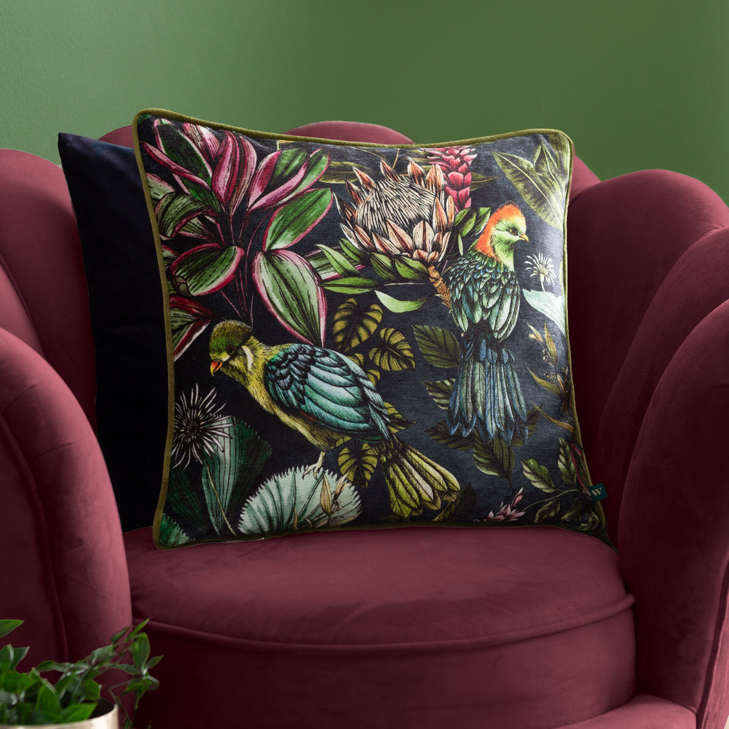 Leilani Printed Chenille Cushion