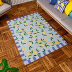 Lemons Printed Indoor/Outdoor Outdoor Rug