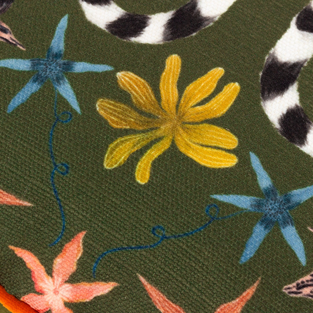 Lemurs Piped Cushion