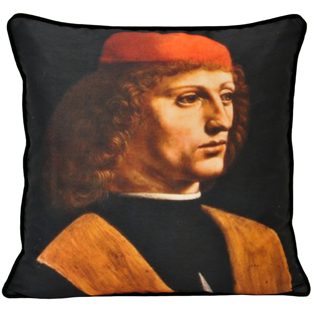 Leonardo Musician Cushion