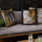 Leopardis Cat Printed Outdoor Cushion