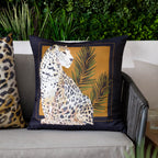 Leopardis Cat Printed Outdoor Cushion