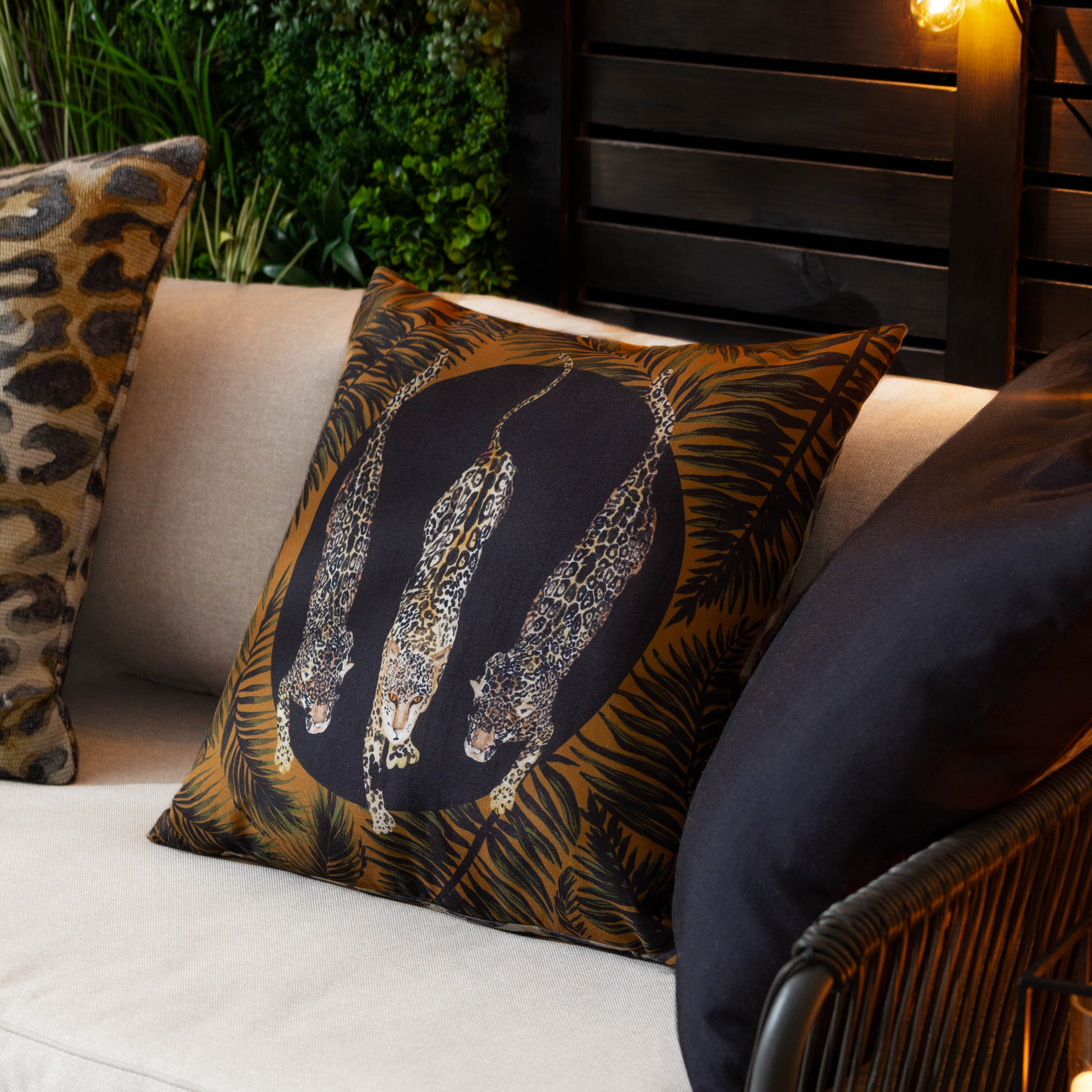 Leopardis Trio Printed Outdoor Cushion