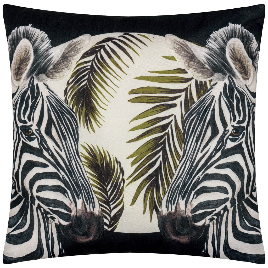 Leopardis Zebras Woven Outdoor Cushion