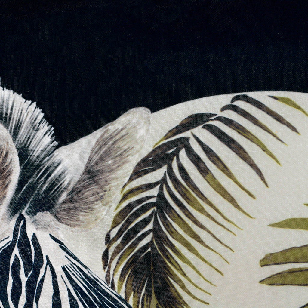 Leopardis Zebras Woven Outdoor Cushion