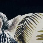 Leopardis Zebras Woven Outdoor Cushion