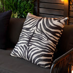 Leopardis Zebra Woven Outdoor Cushion
