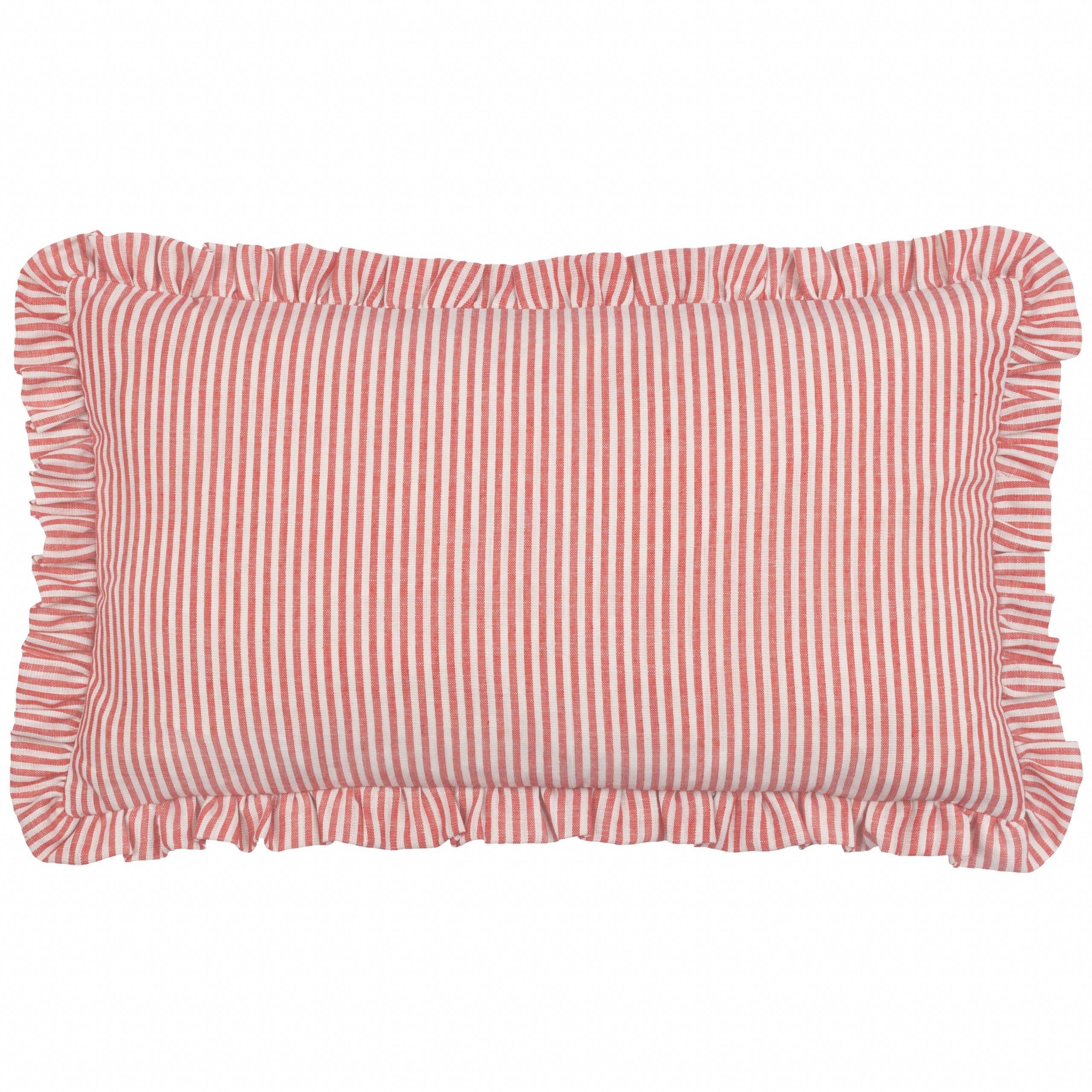 Les Fruites Embroidered Ruffle Cushion