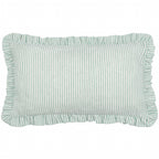 Les Fruites Embroidered Ruffle Cushion
