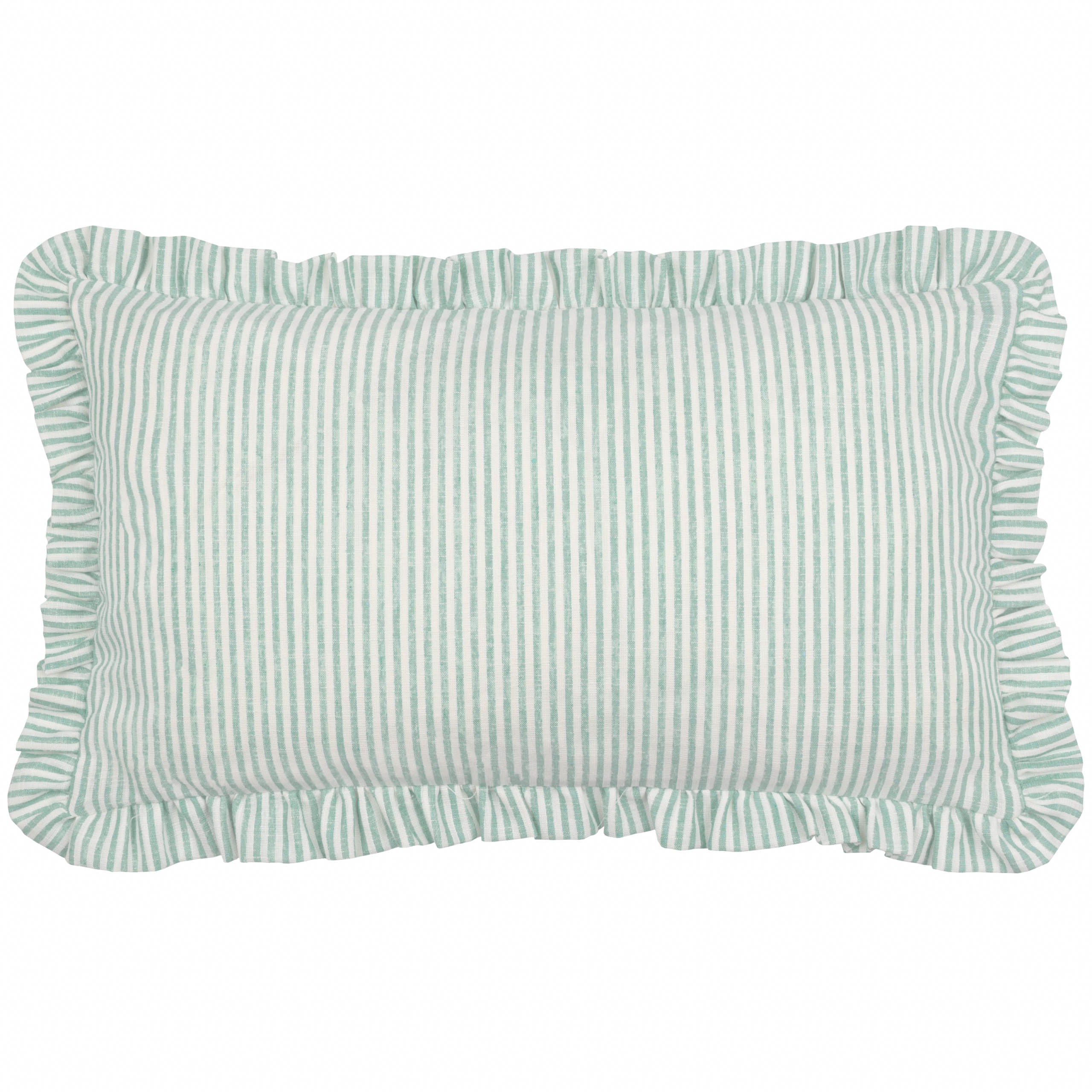 Les Fruites Embroidered Ruffle Cushion