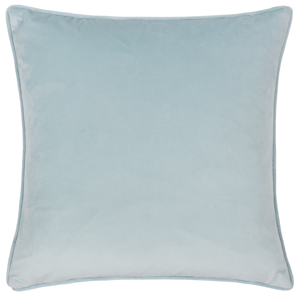Let's Grow Piped Velvet Cushion