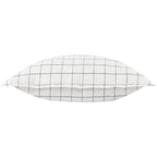 Linen Grid Check Cushion