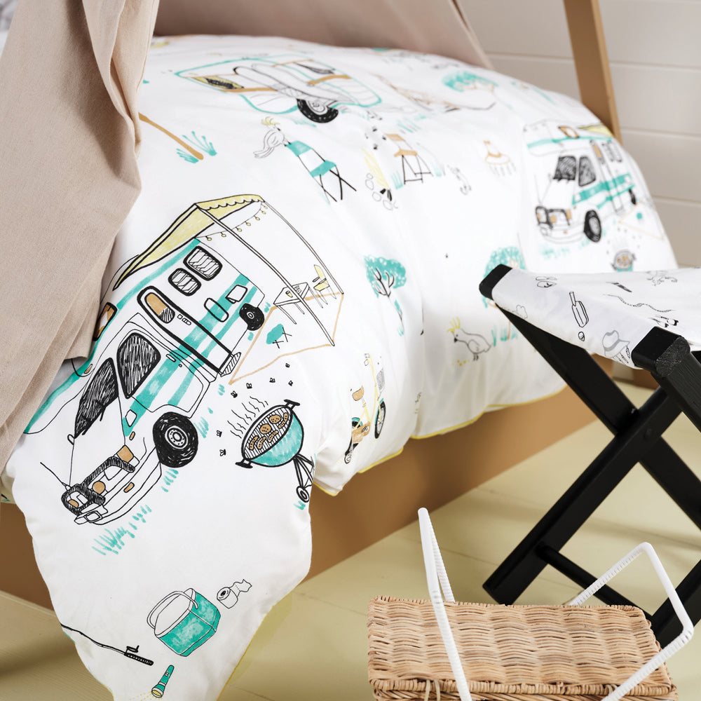 Down By The River Kids 100% Cotton Duvet Cover Set