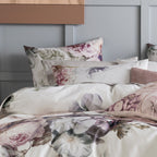 Ellaria Botanical 100% Cotton Duvet Cover Set